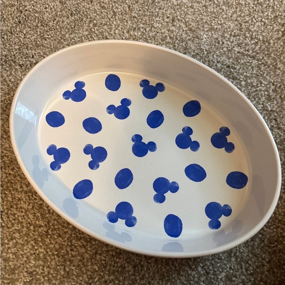 Disney stoneware platter